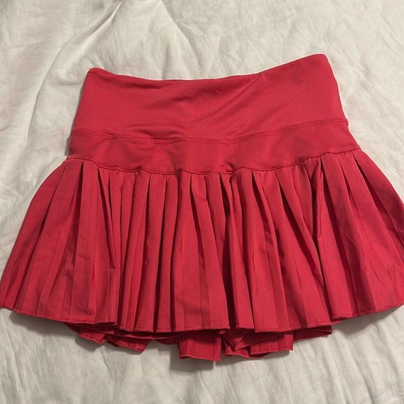 Skirts Hot Pink Gold Hinge Skirt Poshmark